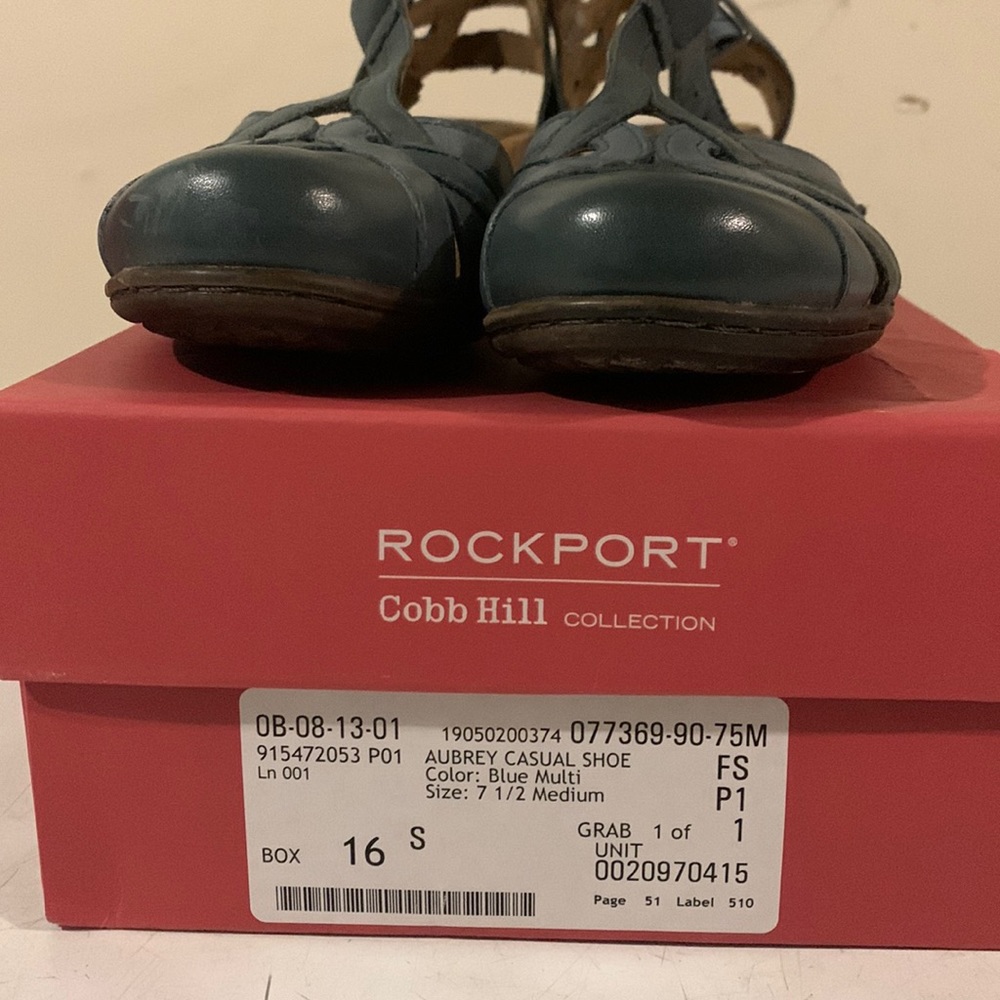 Size 7.5 Rockport cobb collection Aubrey casual shoe